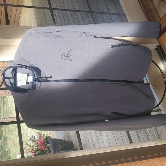 Ducks Unlimited Embroidered Full Zip Sz. M Fleece Jacket‎ - Picture 1 of 11
